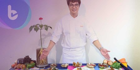 消除苦澀印象　韓國帥哥廚師展示高麗蔘料理