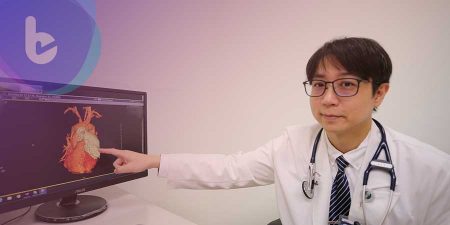 8公分胸腺瘤　香港青年跨海花蓮達文西手術醫治